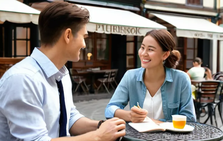 영어 회화 잘하는 방법 - **Prompt 1: Digital Language Immersion at Home**
    A young adult (20s, gender-neutral) sits comfor...